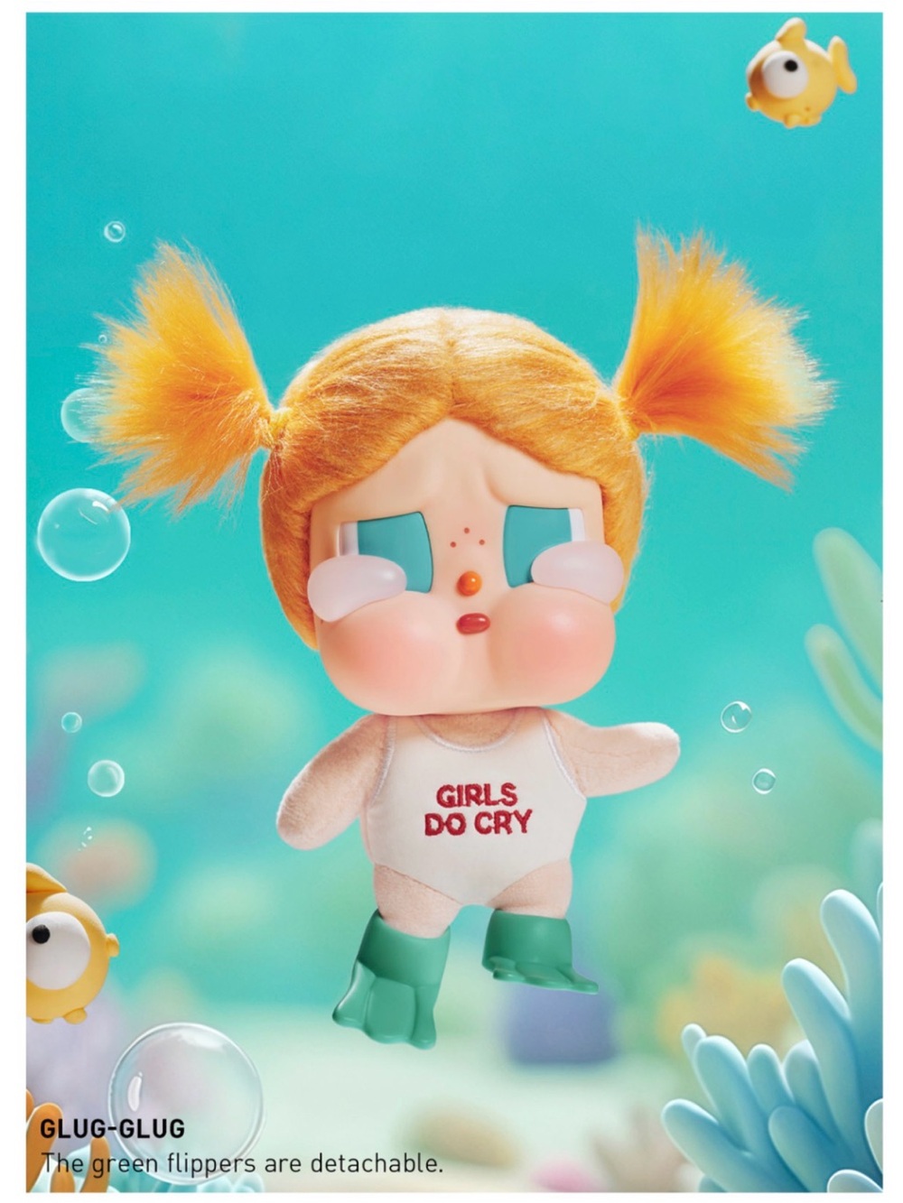 Crybaby Vacation Mode On Series - Vinyl Plush Pendant Blind Box (Glung-glung)